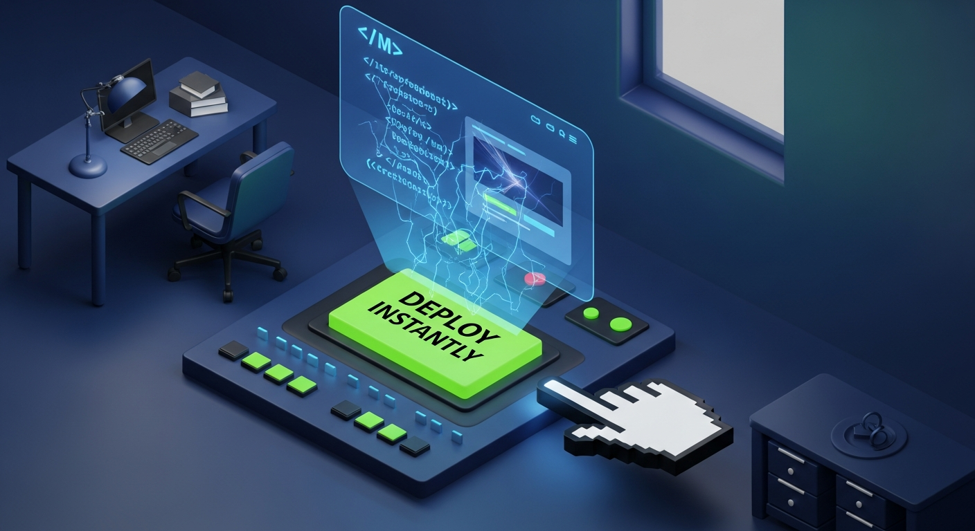 Hosting Template HTML Sekali Klik