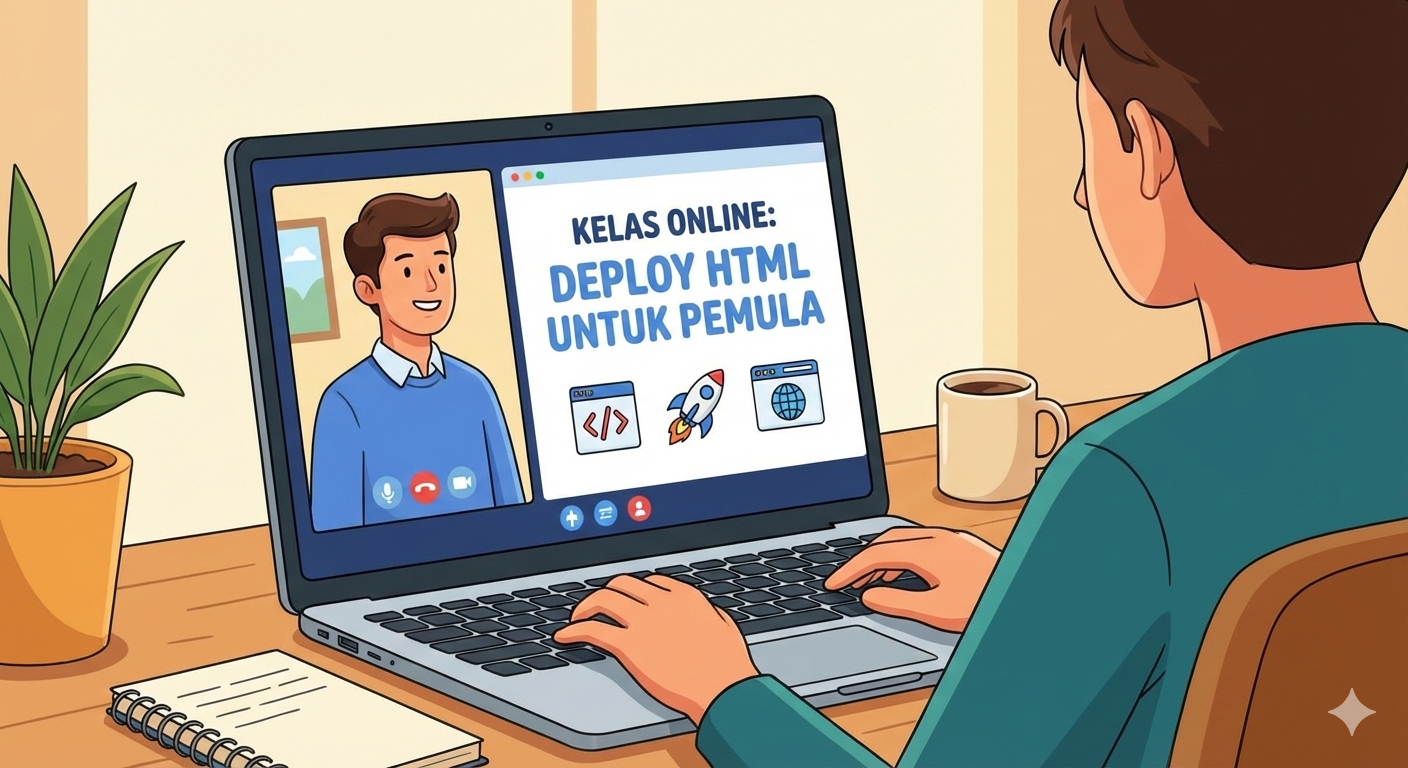 Kelas Online: Deploy HTML untuk Pemula